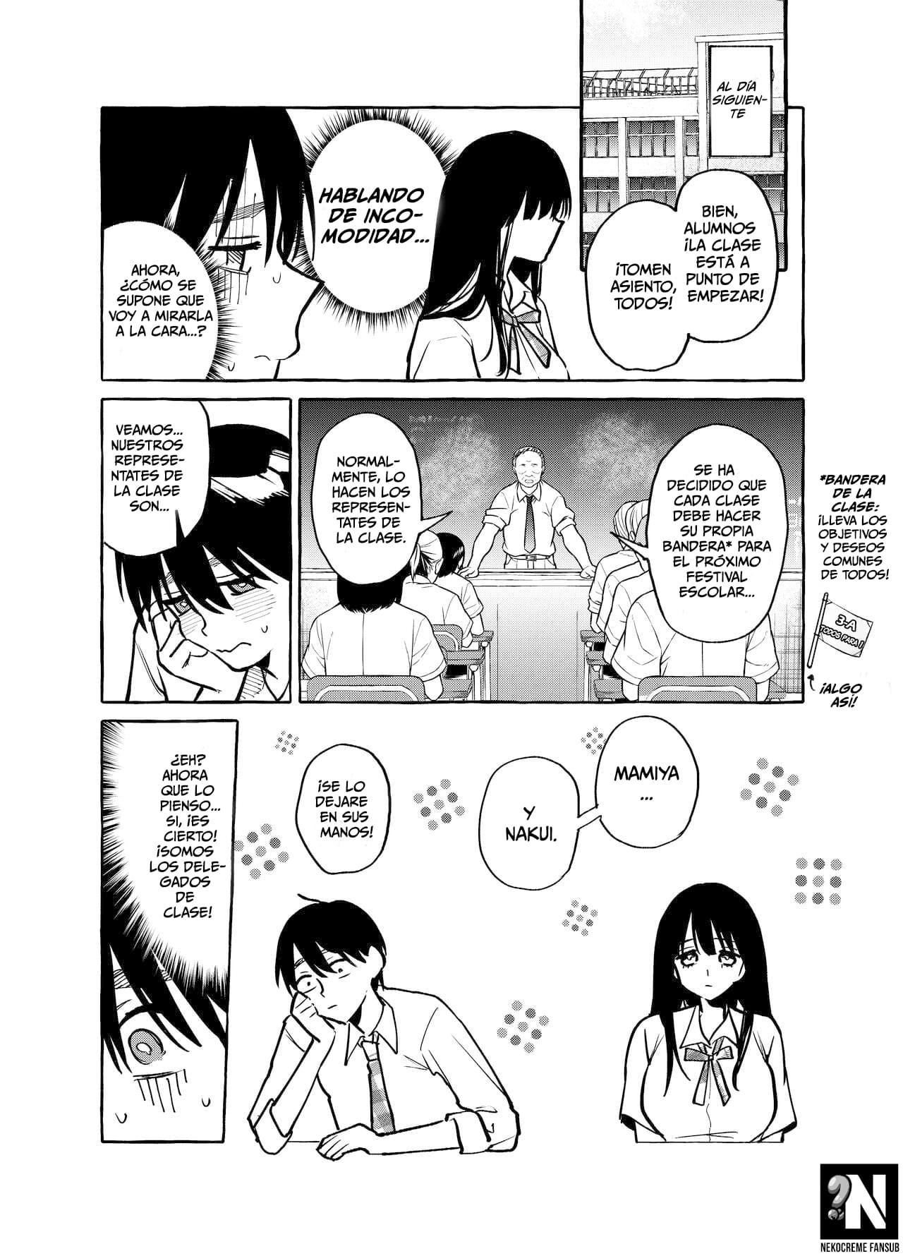 Tonari no Seki no Mamiya-san  Mamiya muestra sus pechos. image number 6