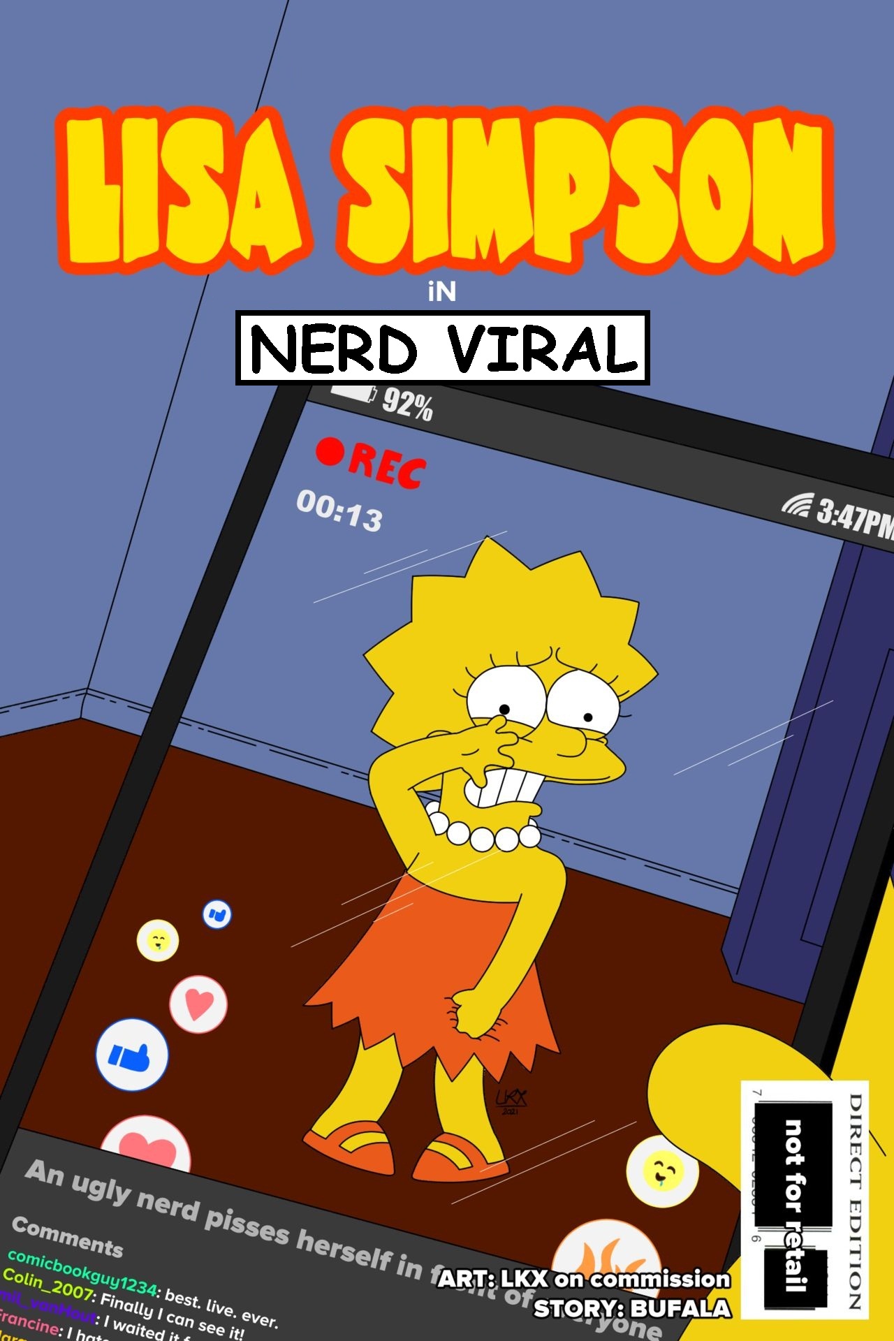 Simpsons xxx Nerd viral porn comic the simpsons  Cómic comic  