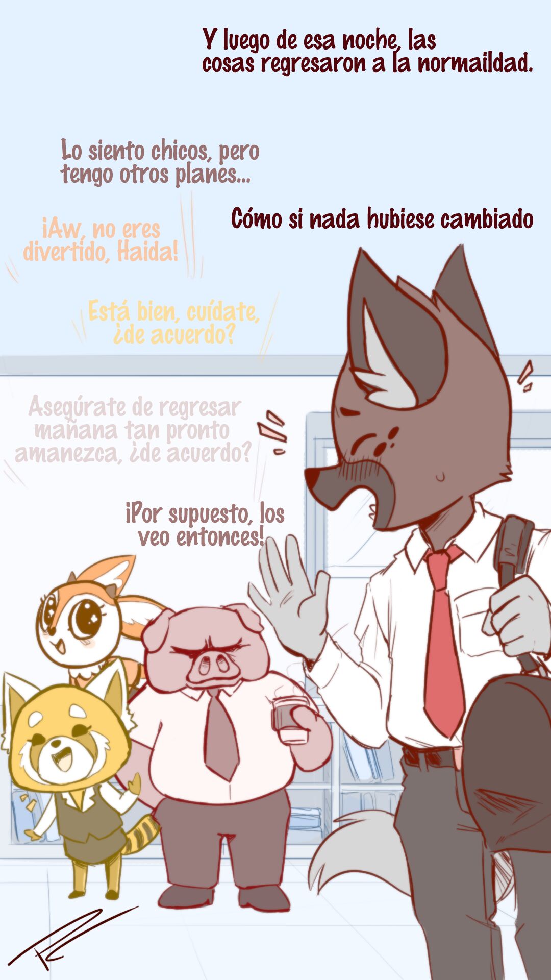 Letting Go of Retsuko  -  -  - Complete image number 20