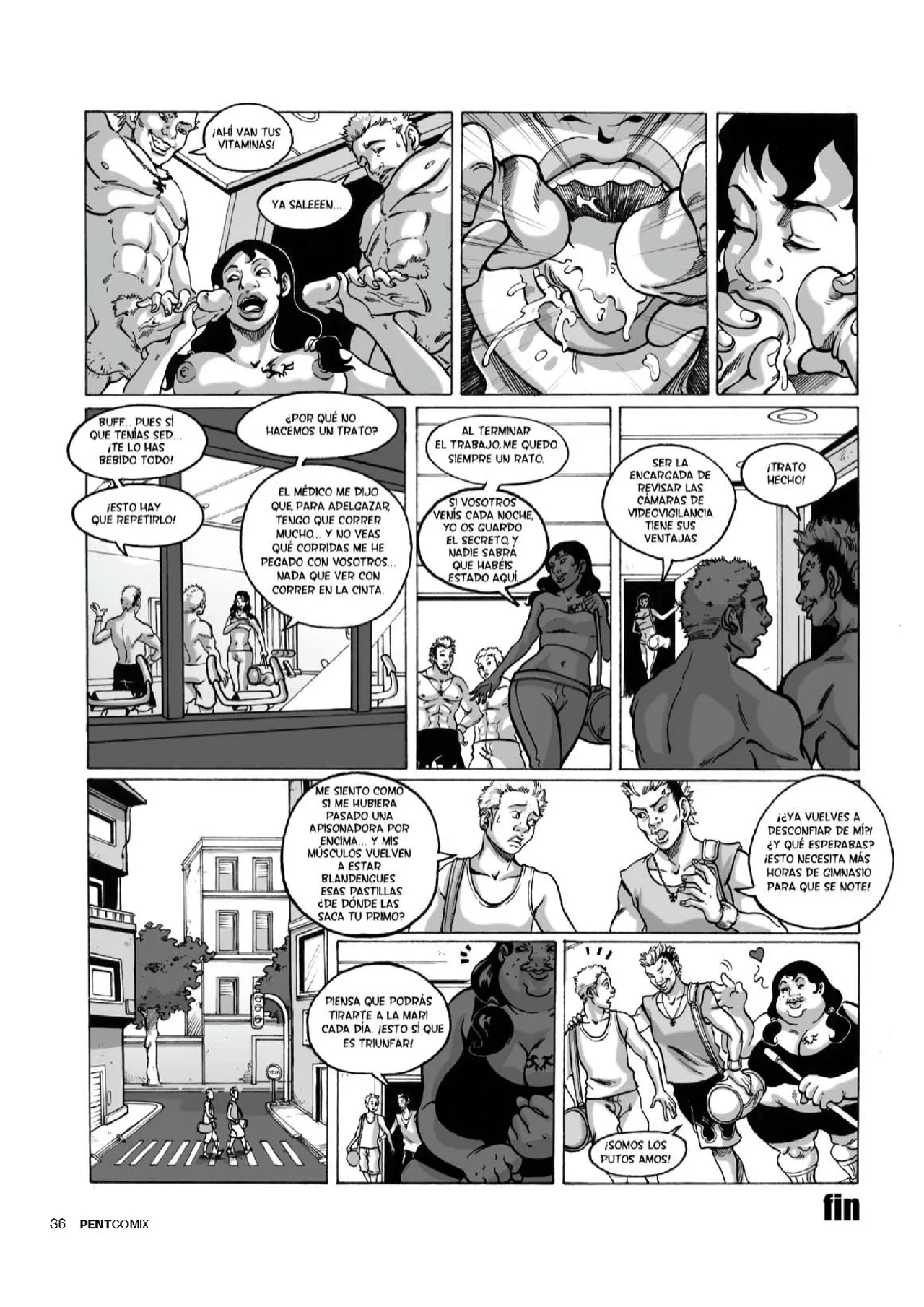 Penthouse Comix 100 image number 35