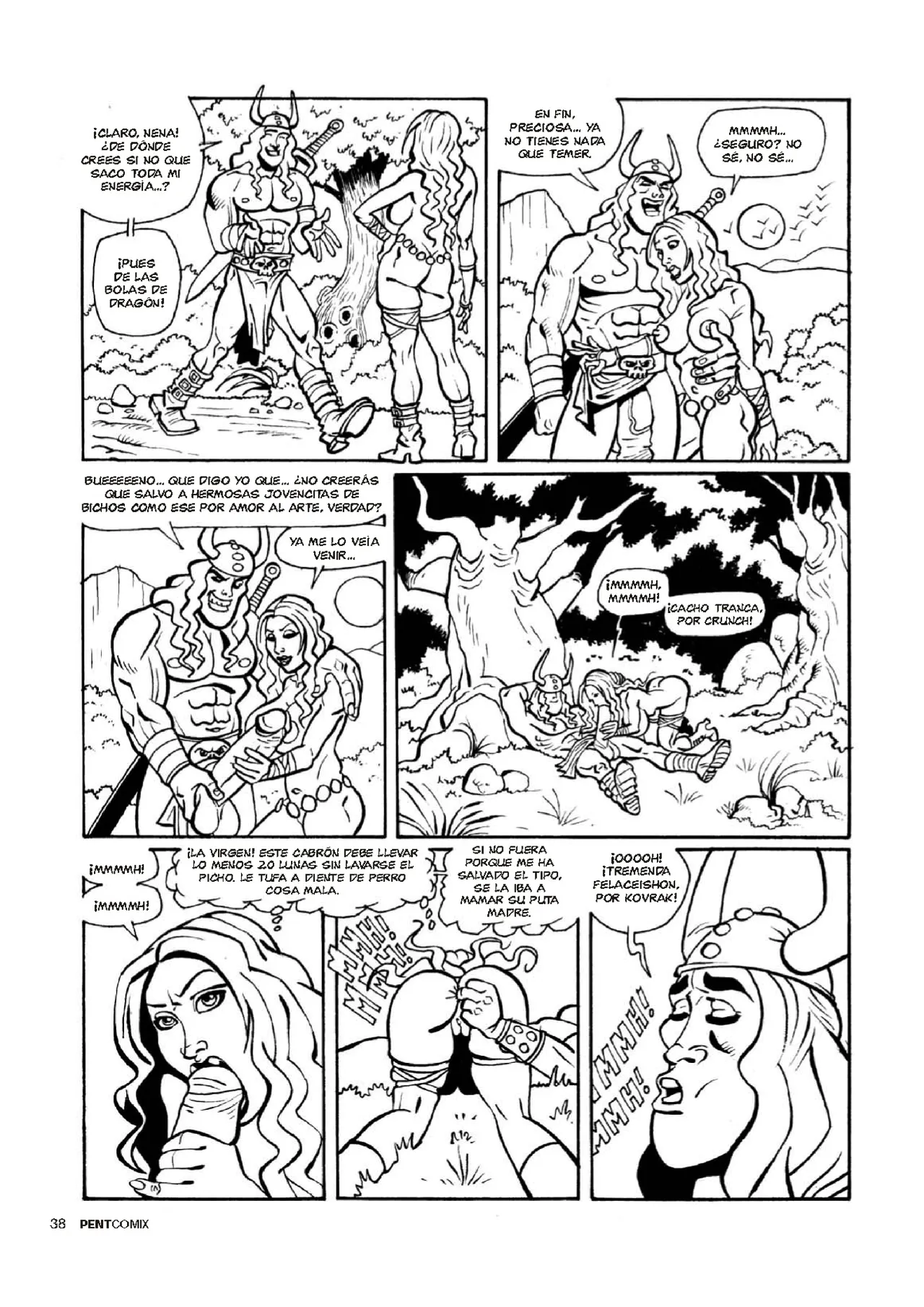 Penthouse Comix 100 image number 37