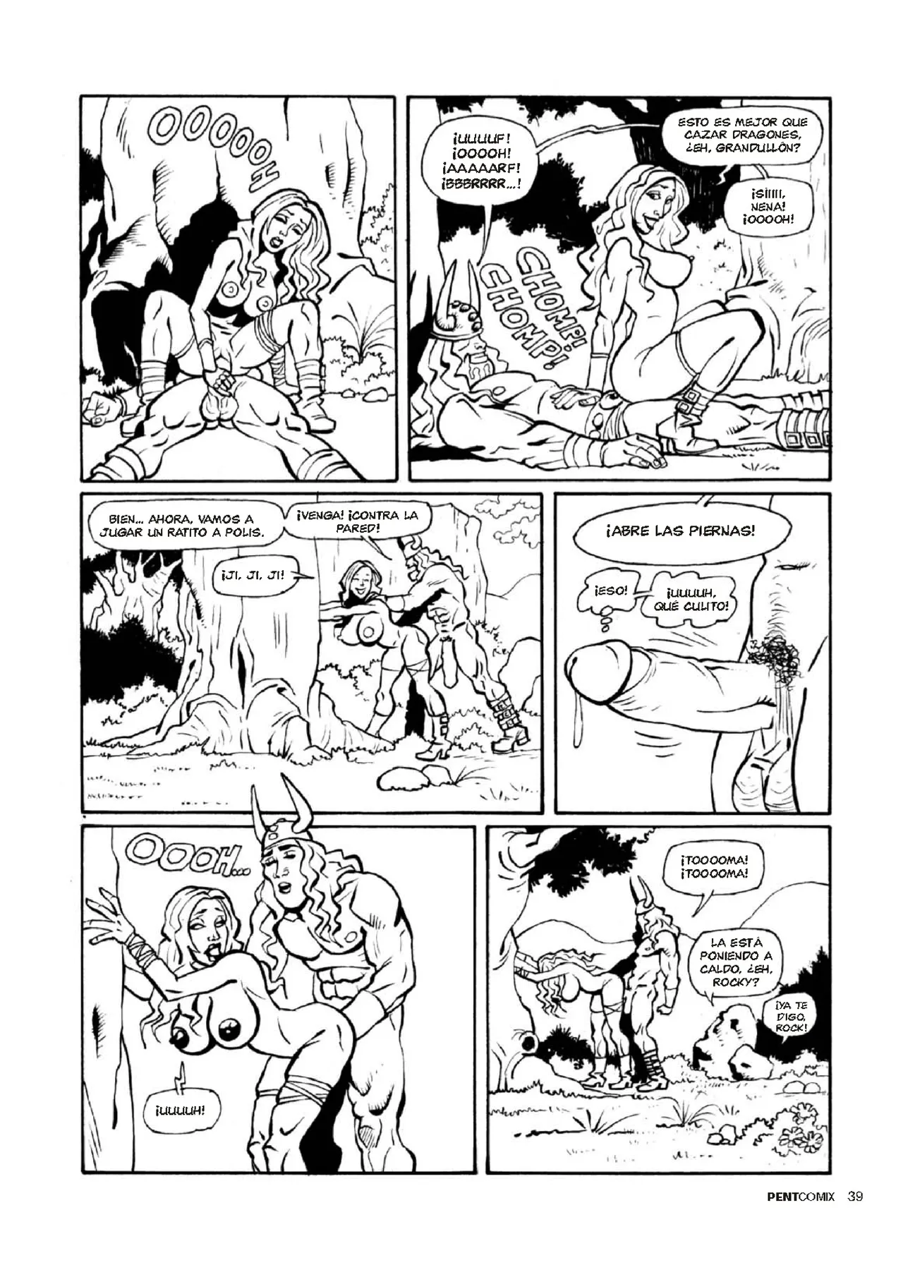 Penthouse Comix 100 image number 38