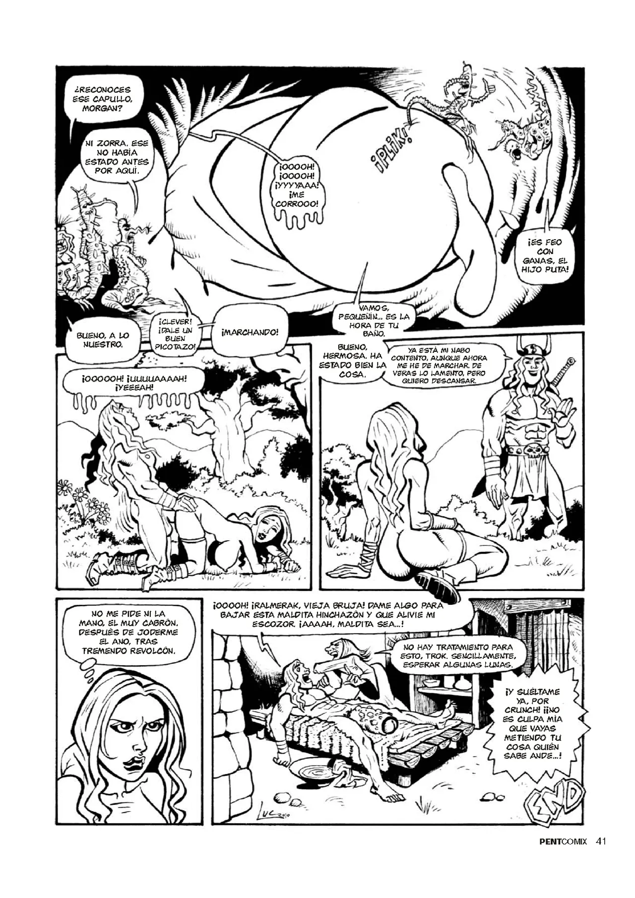 Penthouse Comix 100 image number 40
