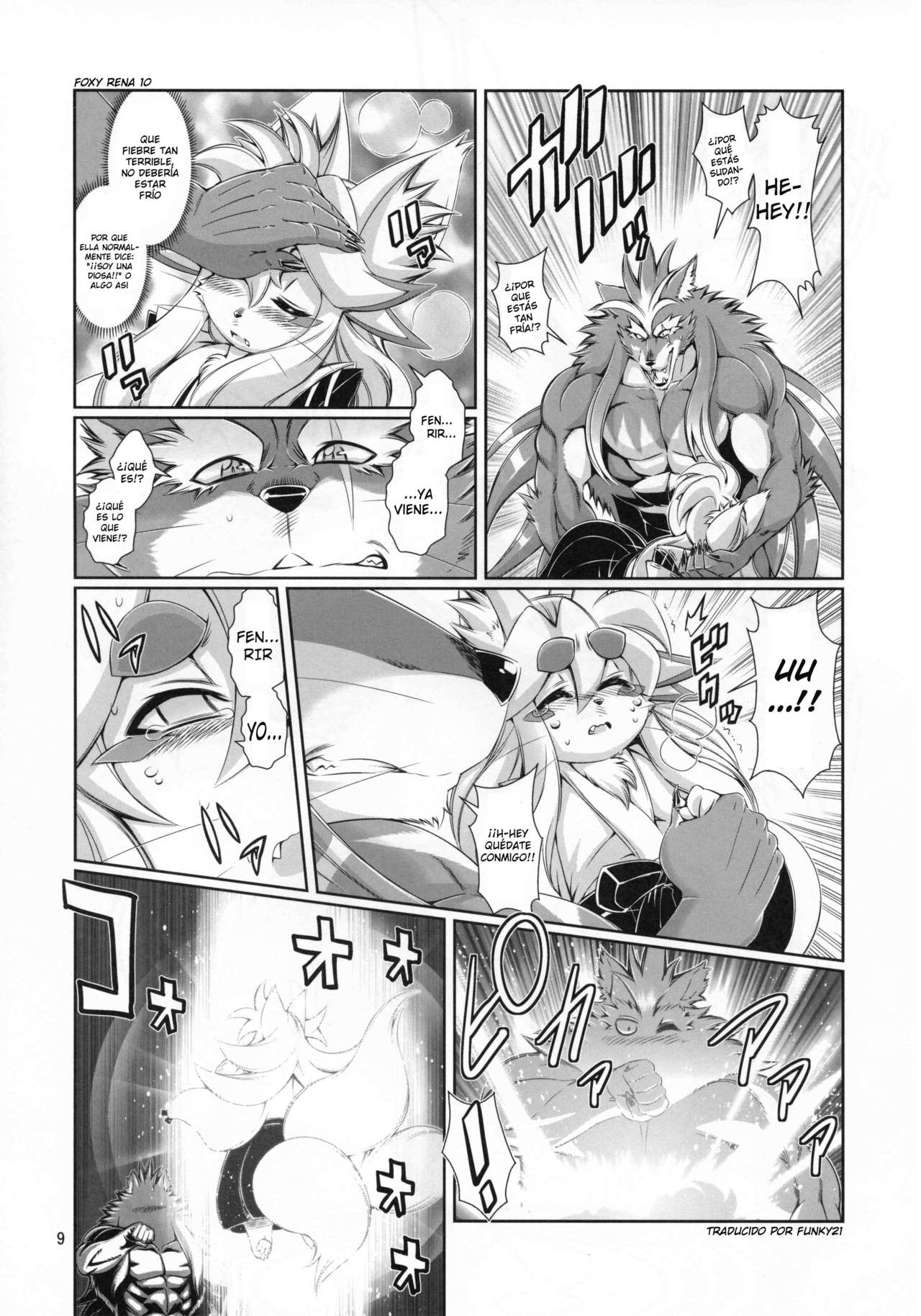 Mahou no Juujin Foxy Rena 10 image number 9