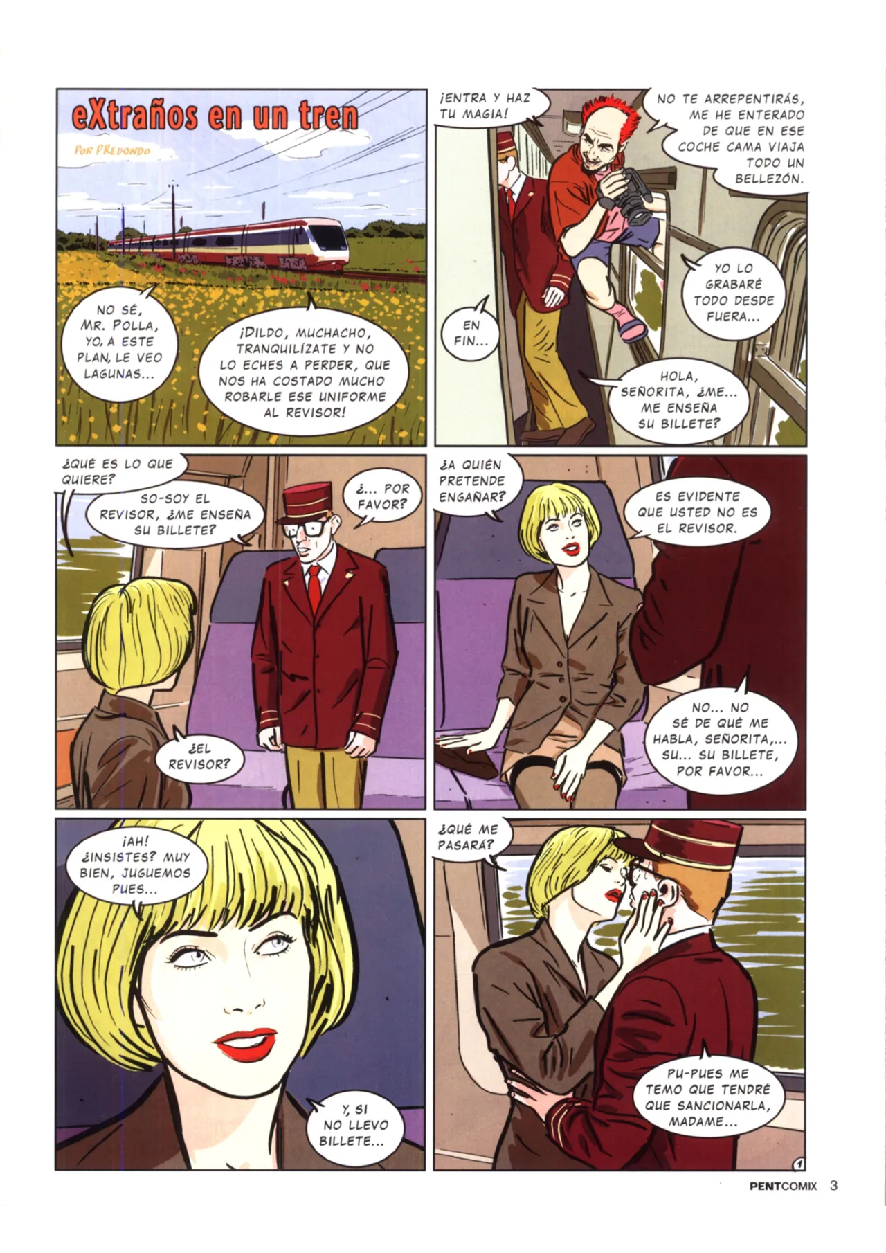 Penthouse Comix 98 image number 2