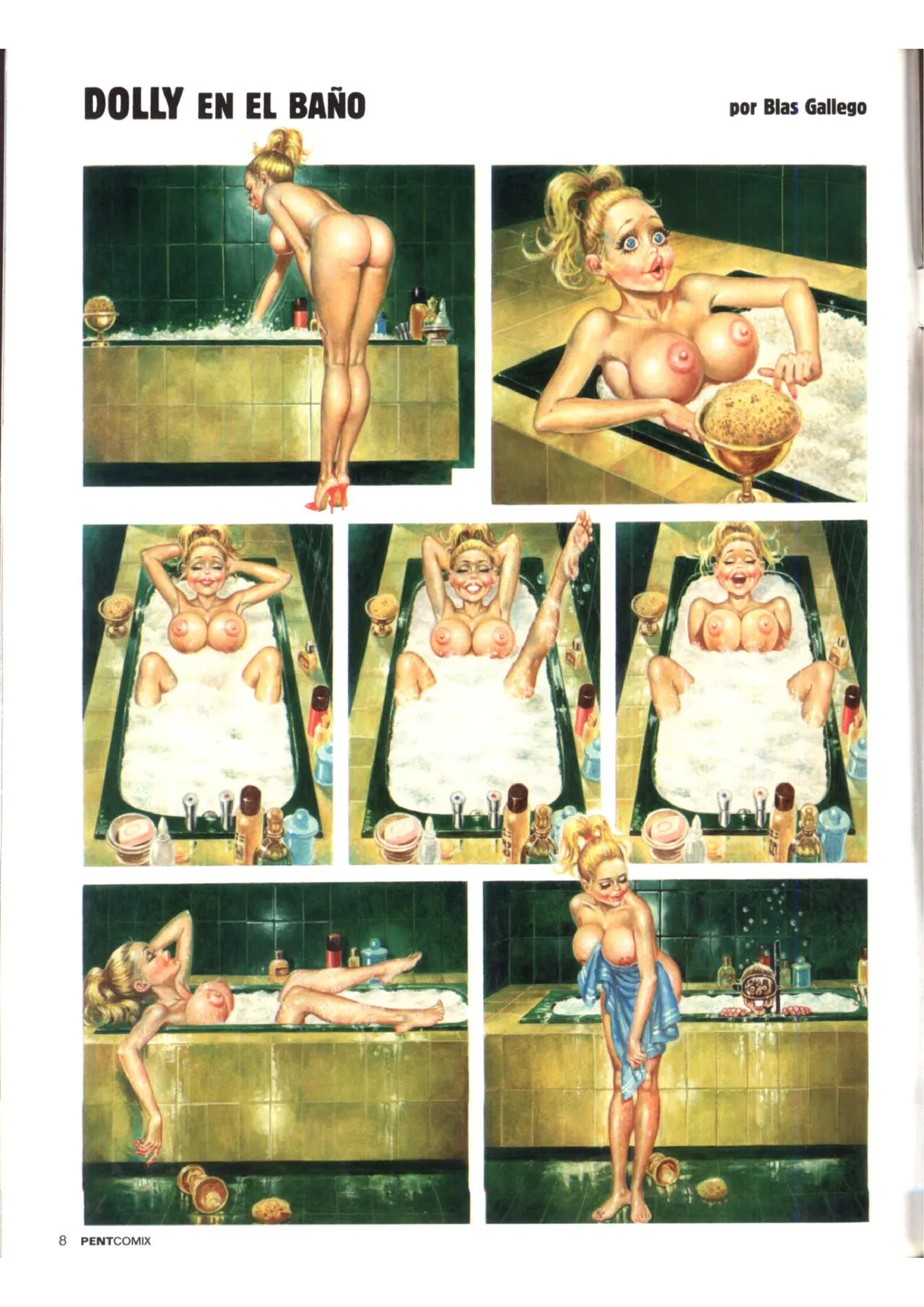 Penthouse Comix 98 image number 7