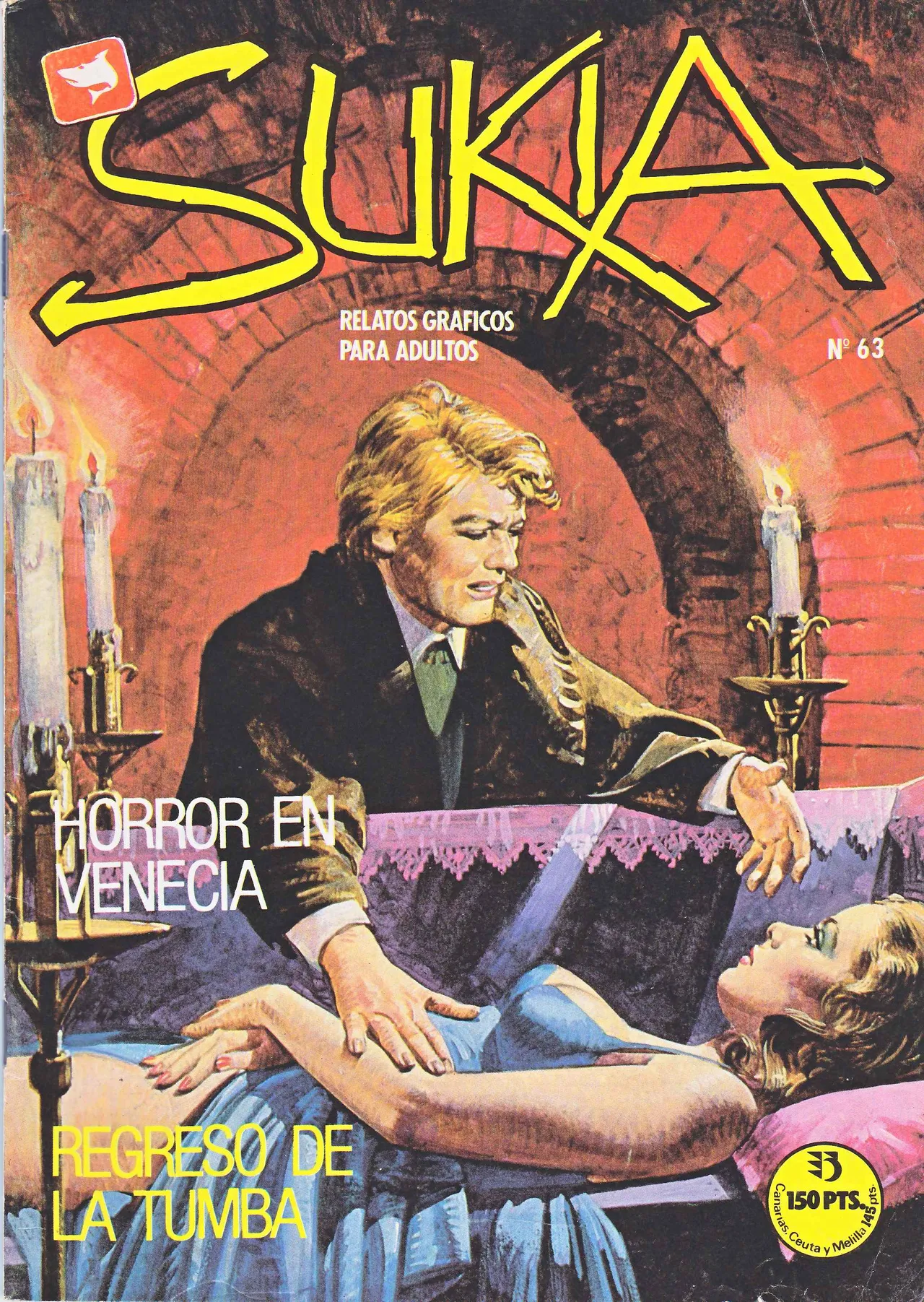 Sukia N? 63 Ed. Zinco  Regreso De La Tumba Horror En Venecia