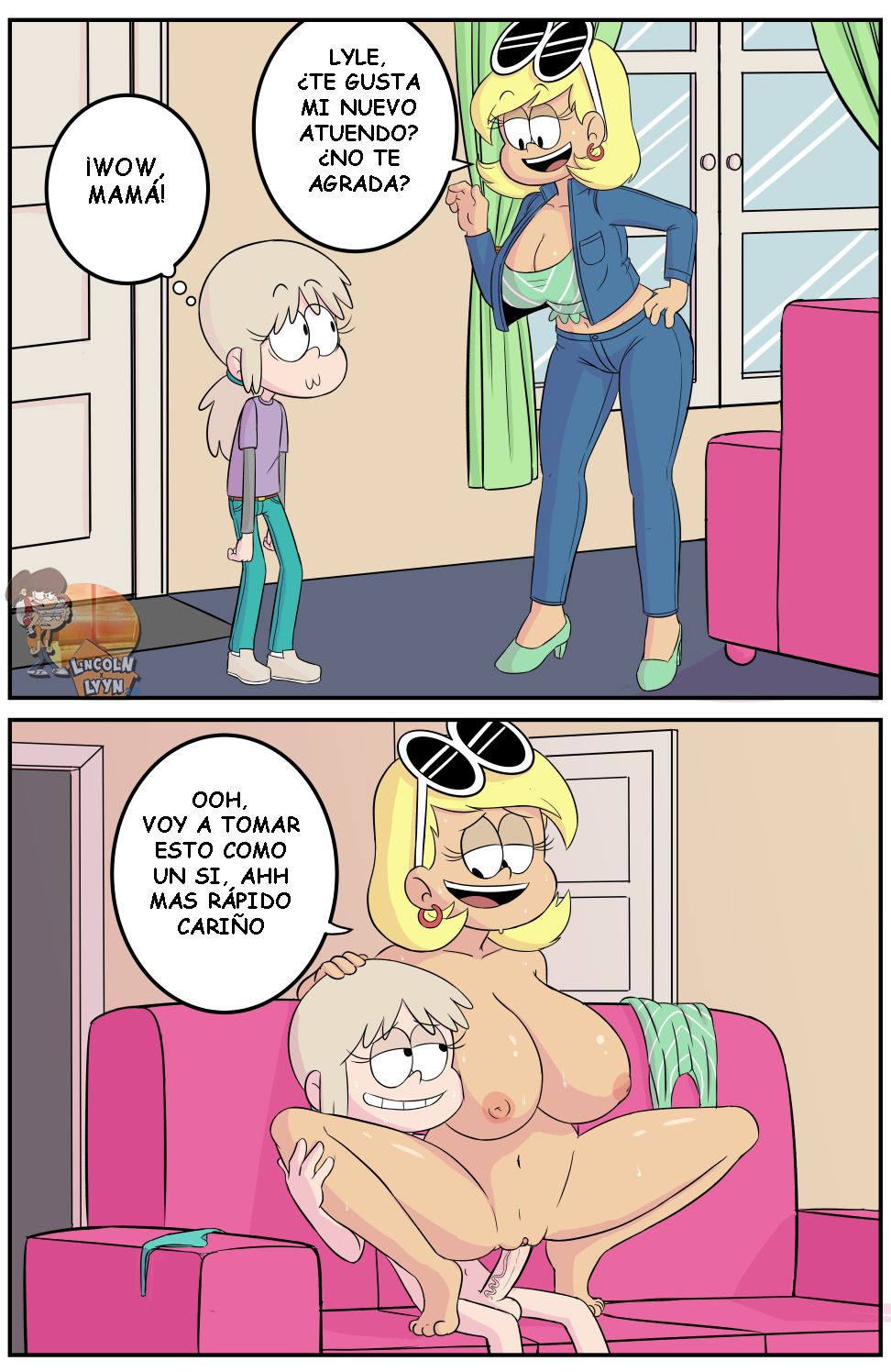Artist - Redkazekarmakaze - redkaze (western) parodia de comic porno en  the loud house,. Incesto comic porno.