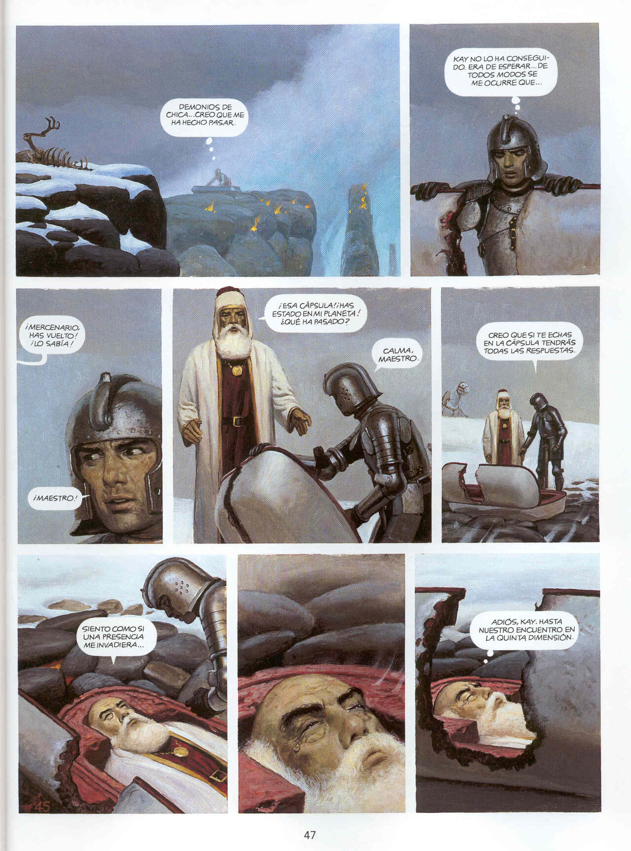 El Mercenario 08 - Ano Mil: El fin del mundo image number 45