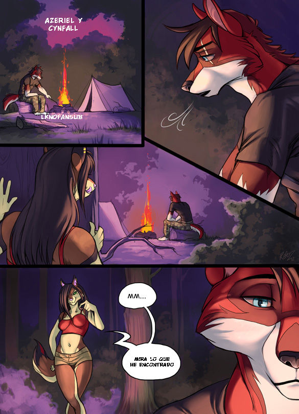 Azeriel/Cynfall Comic  Azerial Y Cynfall