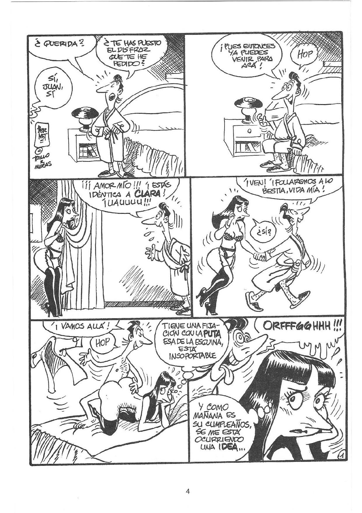 Clara... de Noche - La historieta de la puta madre image number 2