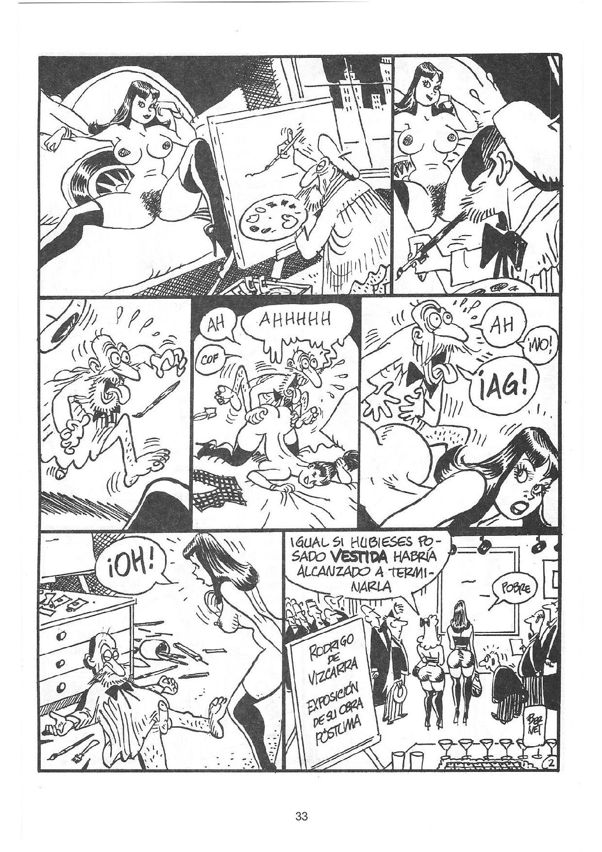 Clara... de Noche - La historieta de la puta madre image number 31