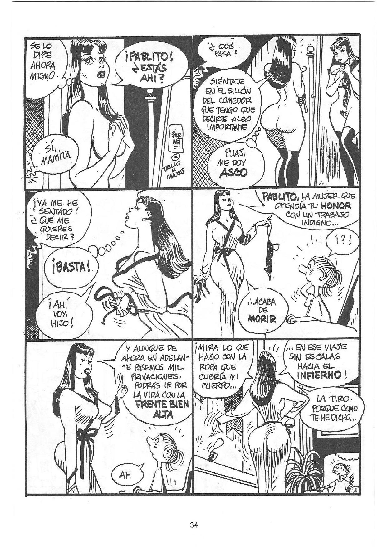 Clara... de Noche - La historieta de la puta madre image number 32