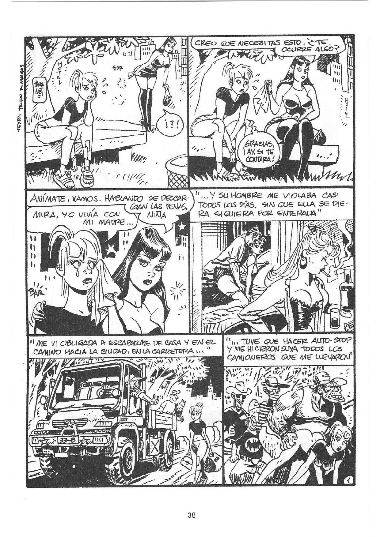 Clara... de Noche - La historieta de la puta madre image number 36