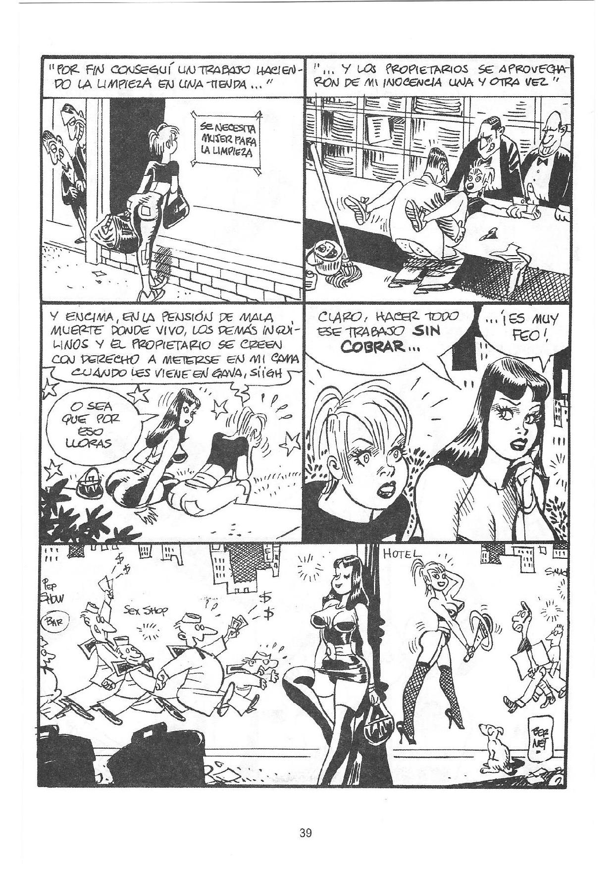 Clara... de Noche - La historieta de la puta madre image number 37