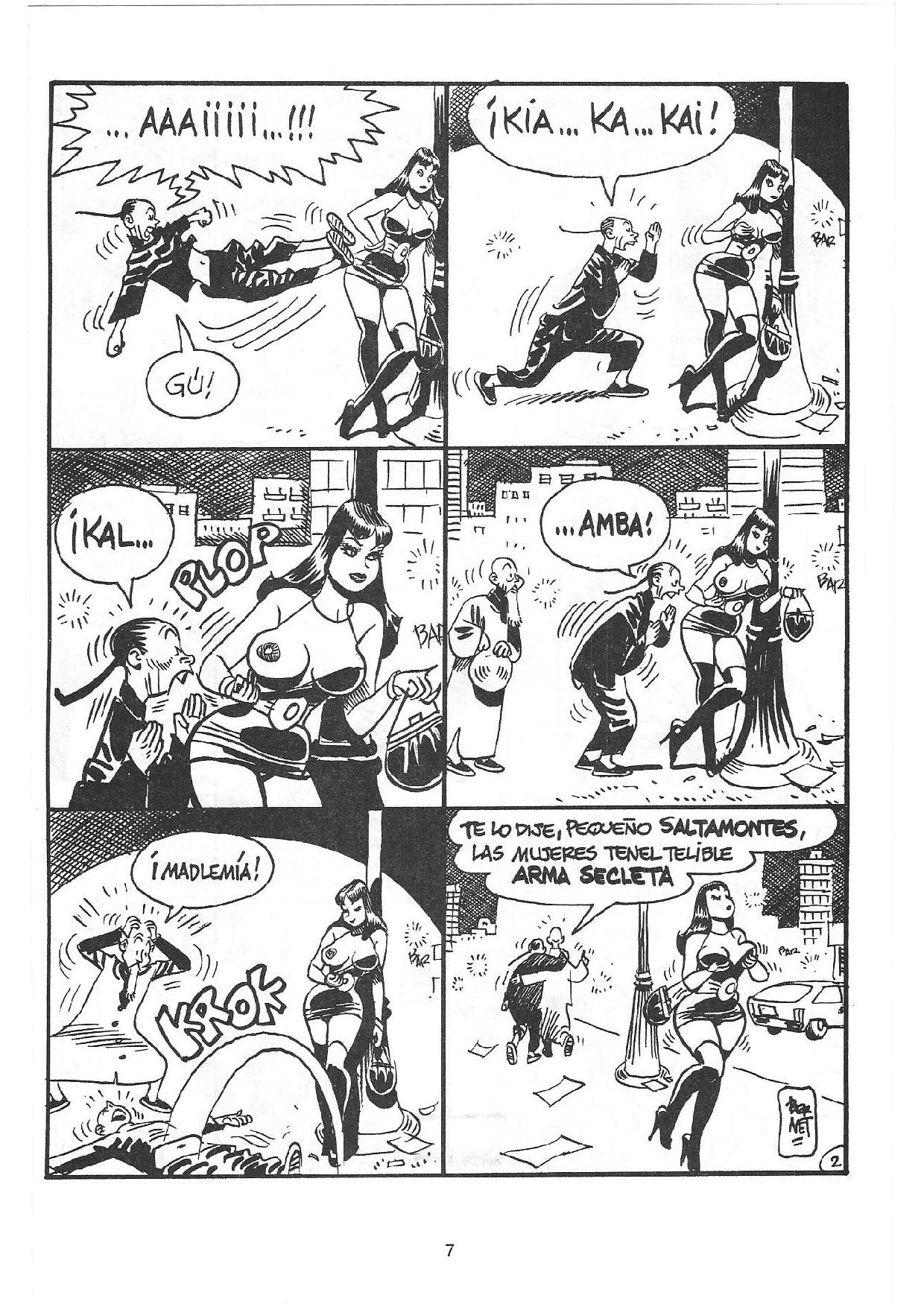 Clara... de Noche - La historieta de la puta madre image number 5