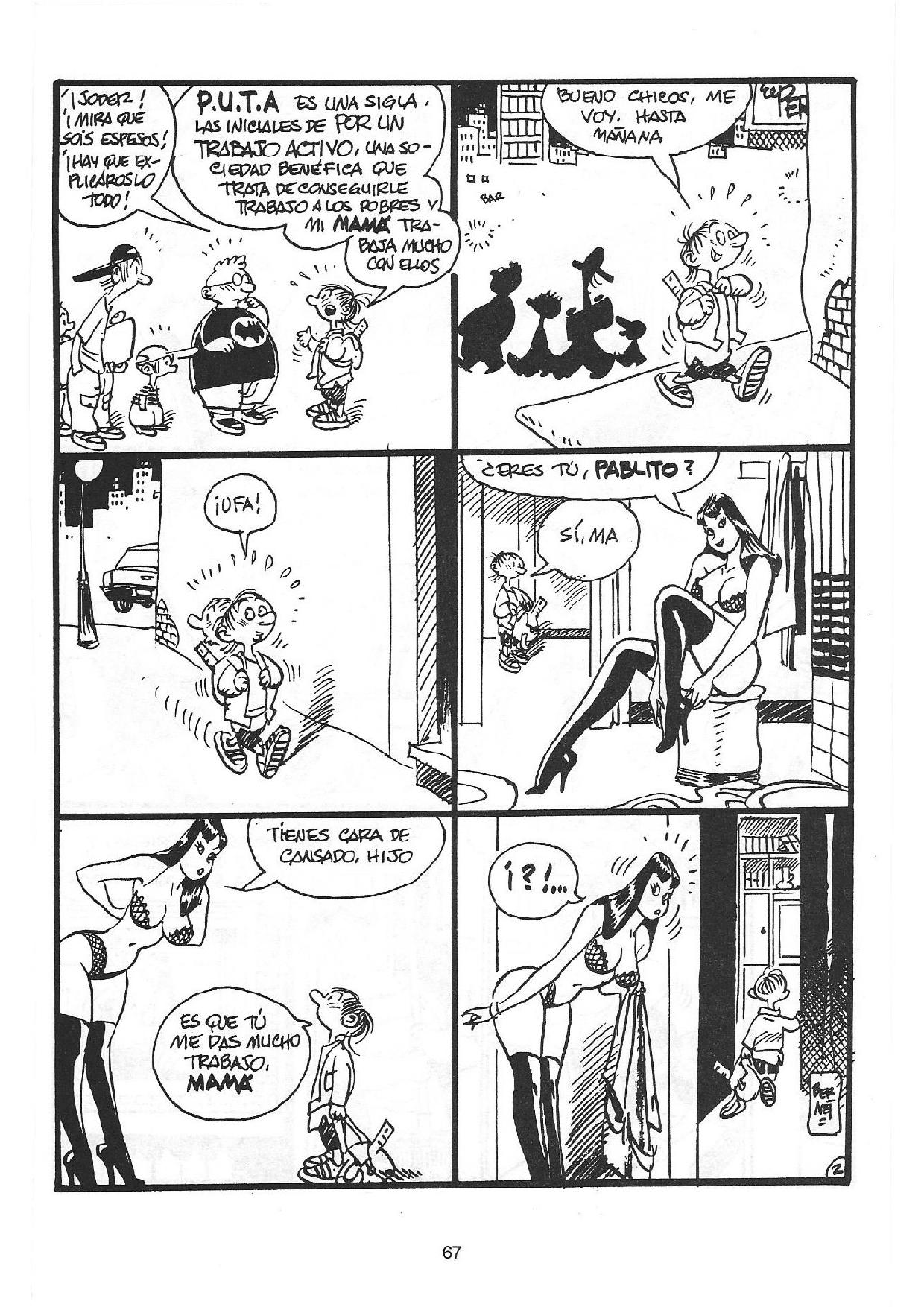 Clara... de Noche - La historieta de la puta madre image number 65