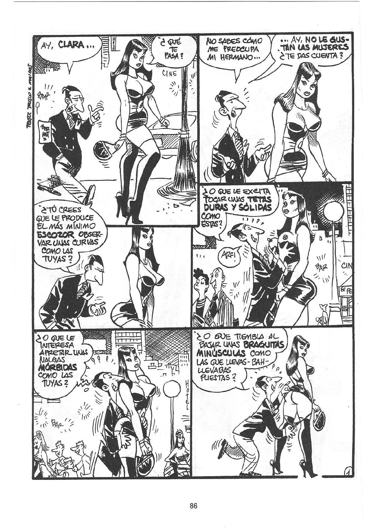 Clara... de Noche - La historieta de la puta madre image number 84