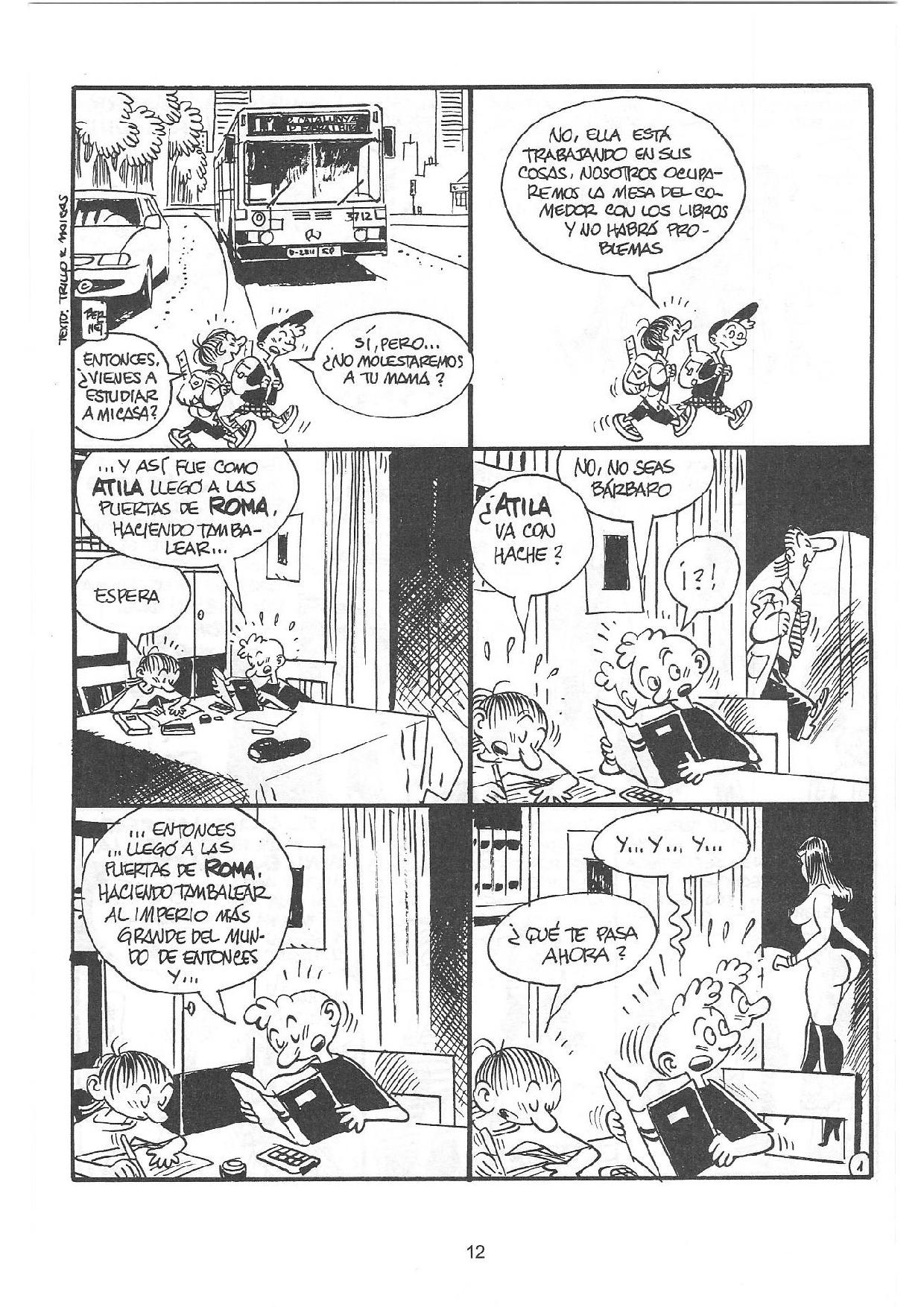 Clara... de Noche - La historieta de la puta madre image number 10
