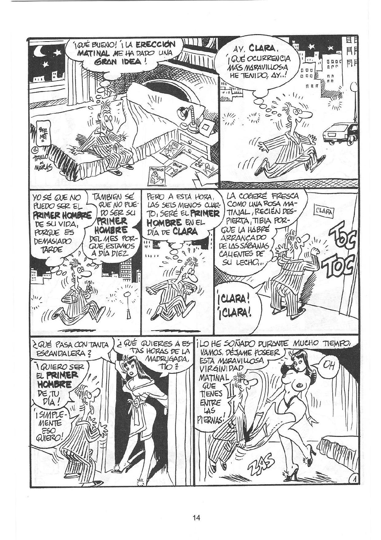 Clara... de Noche - La historieta de la puta madre image number 12