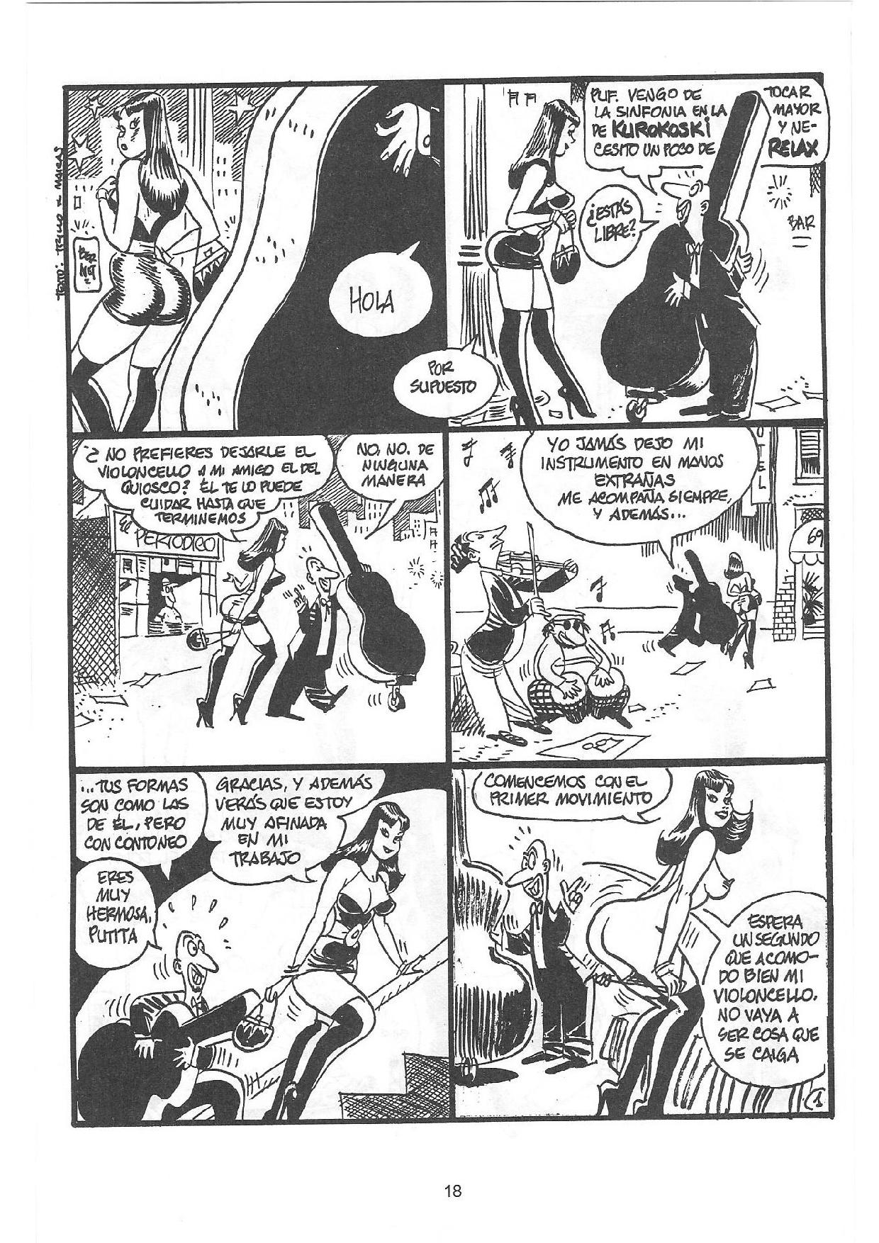 Clara... de Noche - La historieta de la puta madre image number 16