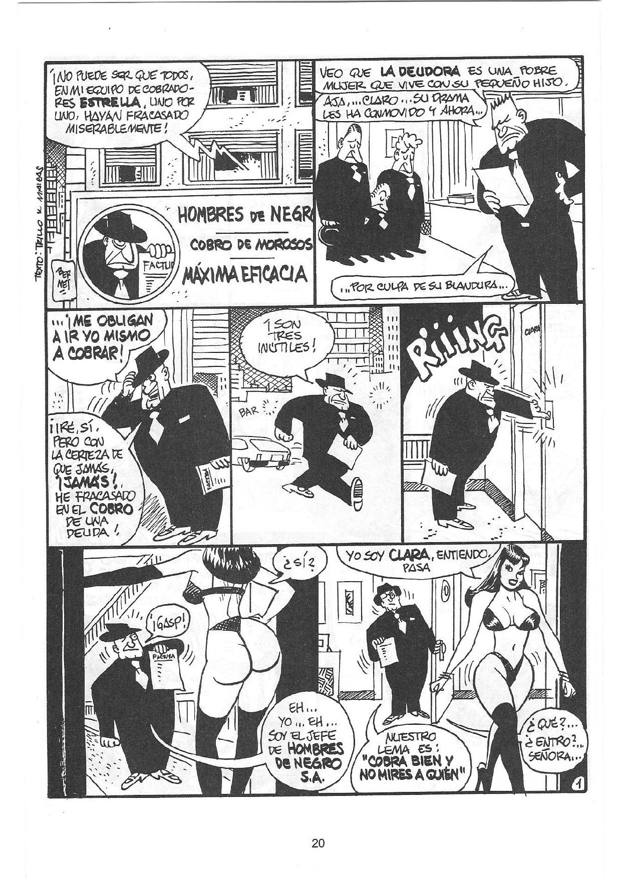 Clara... de Noche - La historieta de la puta madre image number 18