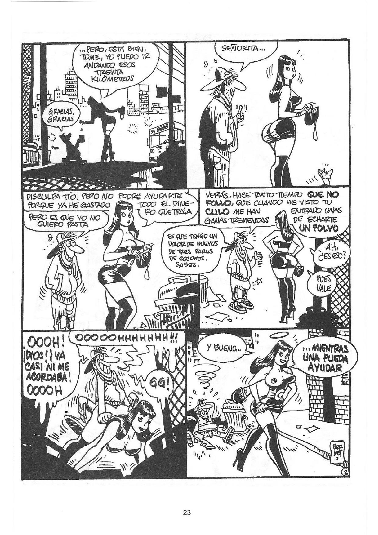 Clara... de Noche - La historieta de la puta madre image number 21