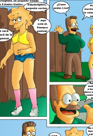 Comic xxx de \"Los Simpsons\" - Una parodia erótica