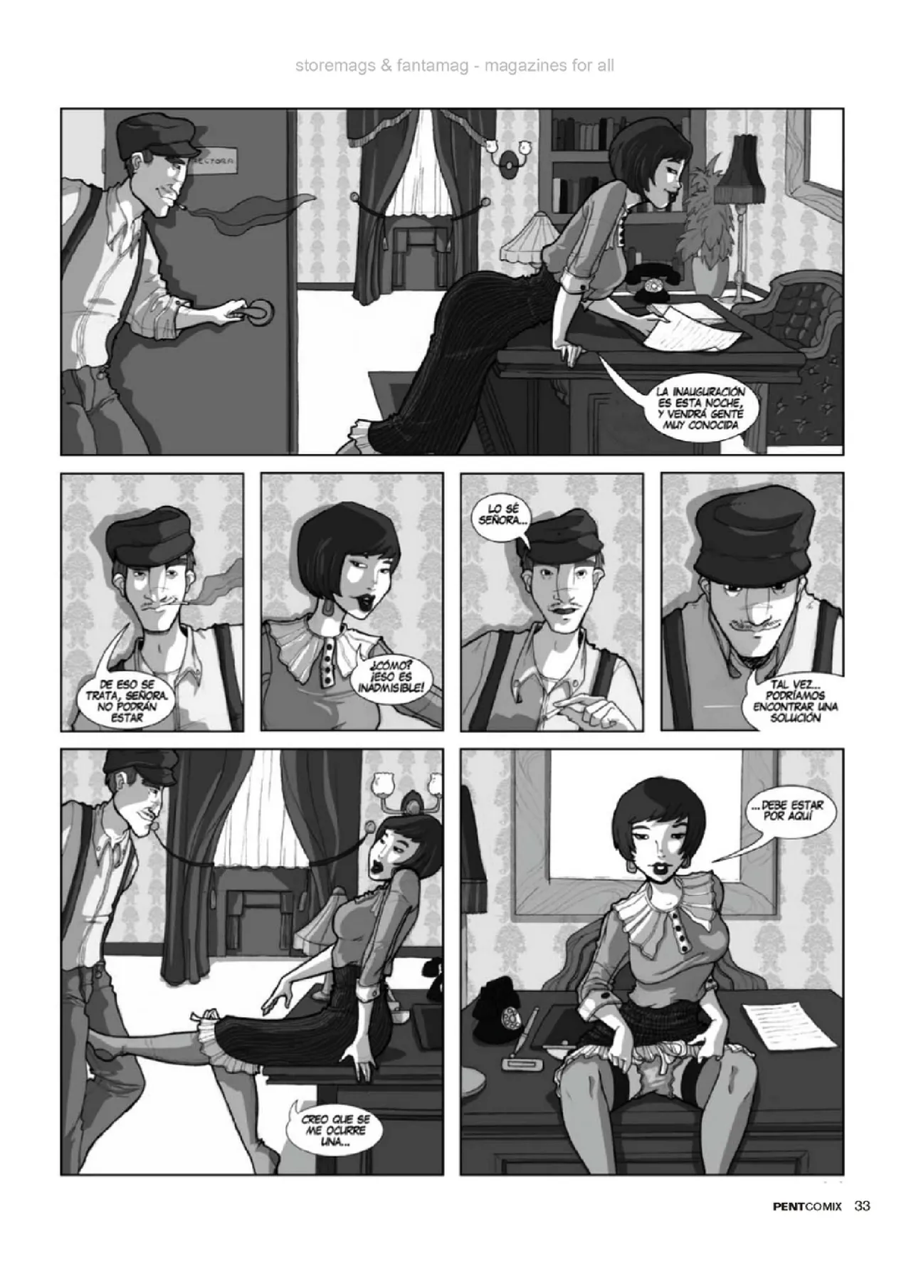 Penthouse Comix 99 image number 32