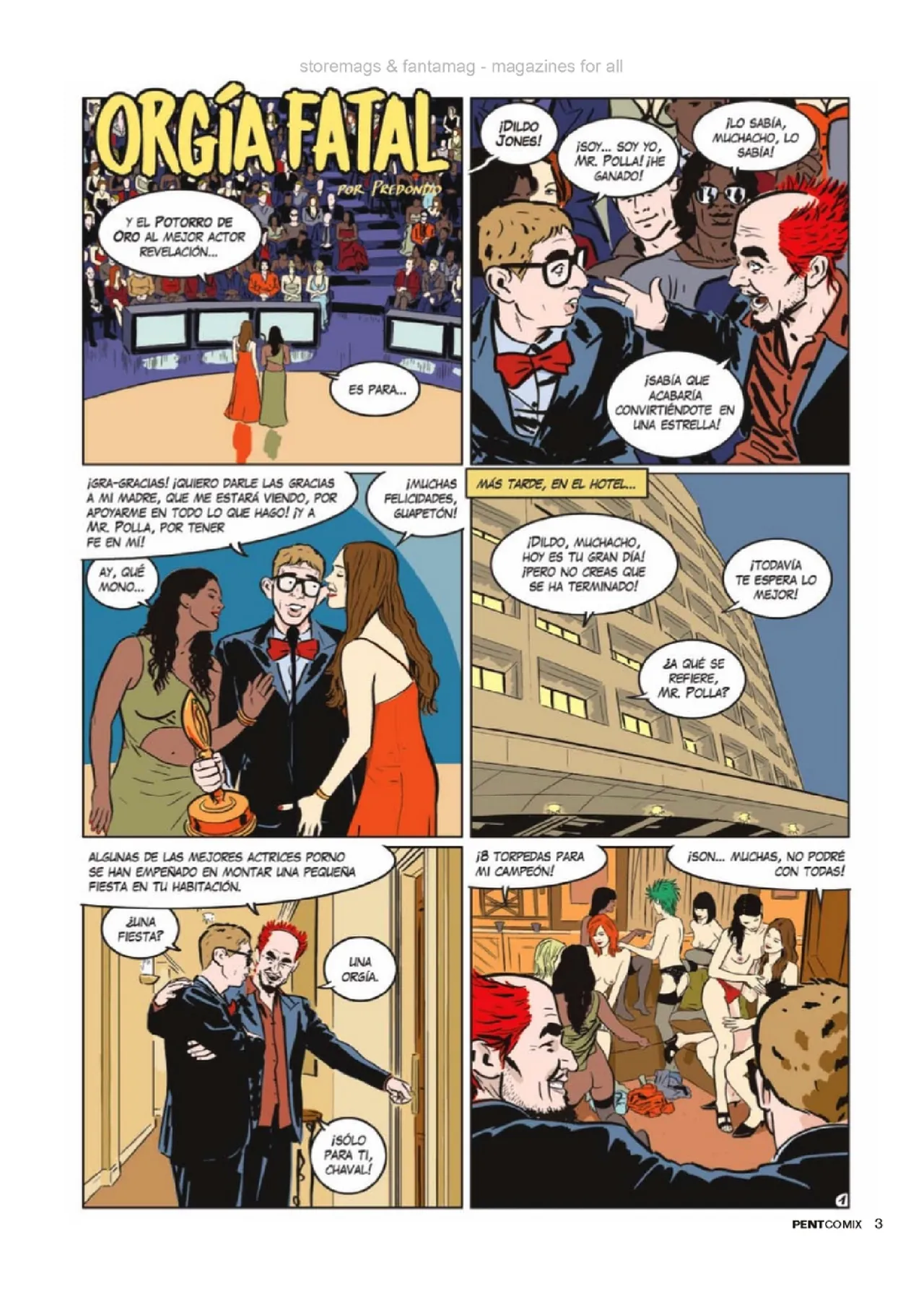 Penthouse Comix 99 image number 2