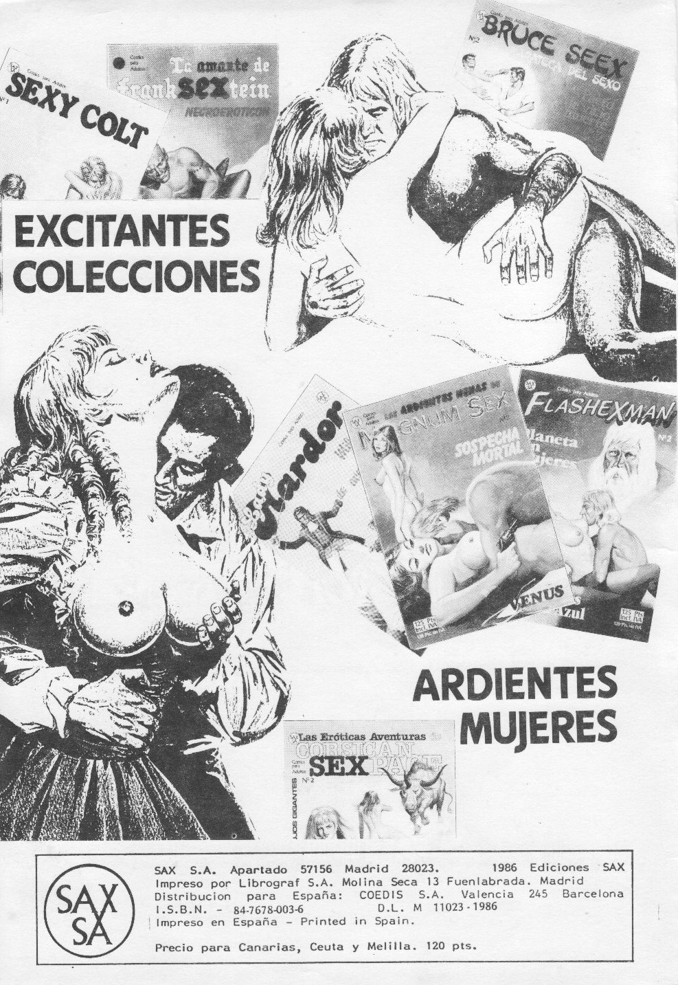 Las Eroticas Aventuras de Corsican Sexpace - N°3 - El palacio del placer image number 1