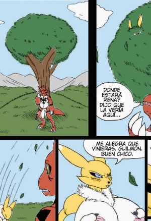 Reprimido: Un Comic De Obscenidades Digimon