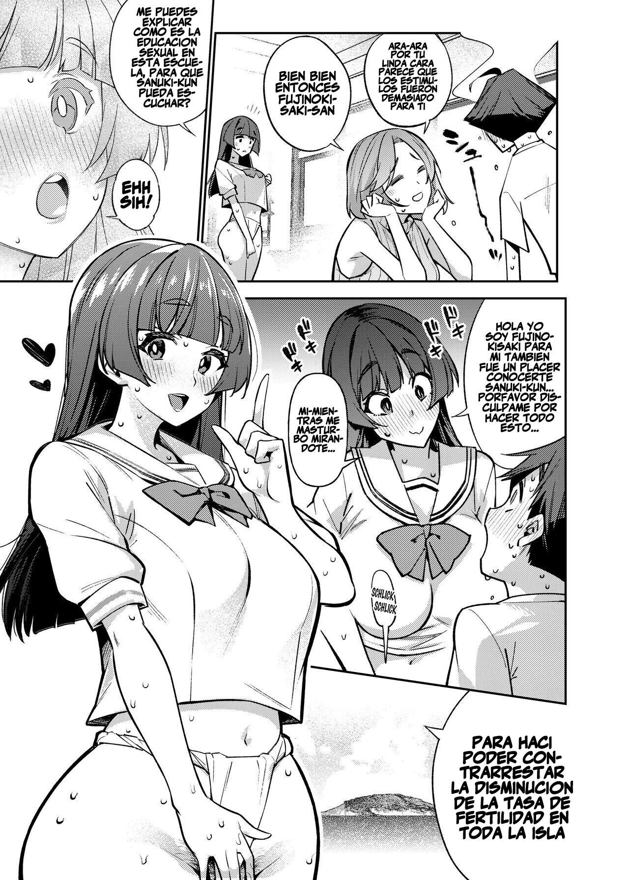 Tatta Hitori no Chinpo Kyouzai ~Seikyouiku ni Honki Sugiru Ritou de~  The Only Penis Material ~On a Remote Island  Practical Sex Education~ image number 5