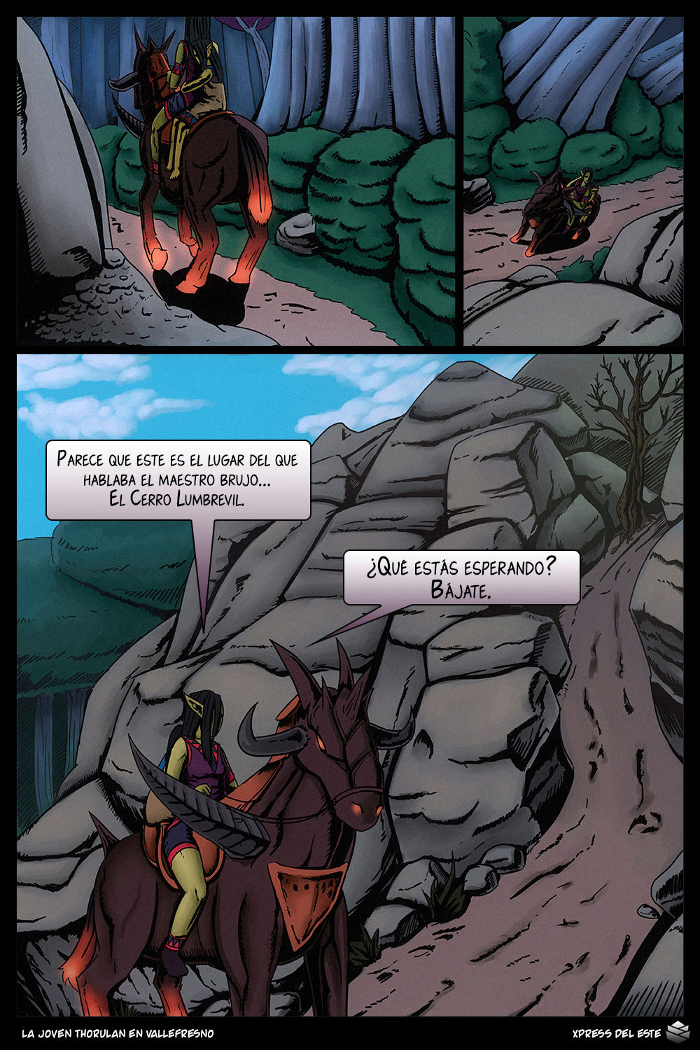 Young Thorulan in Ashenvale La joven Thorulan en Vallefresno =Vile= image number 3