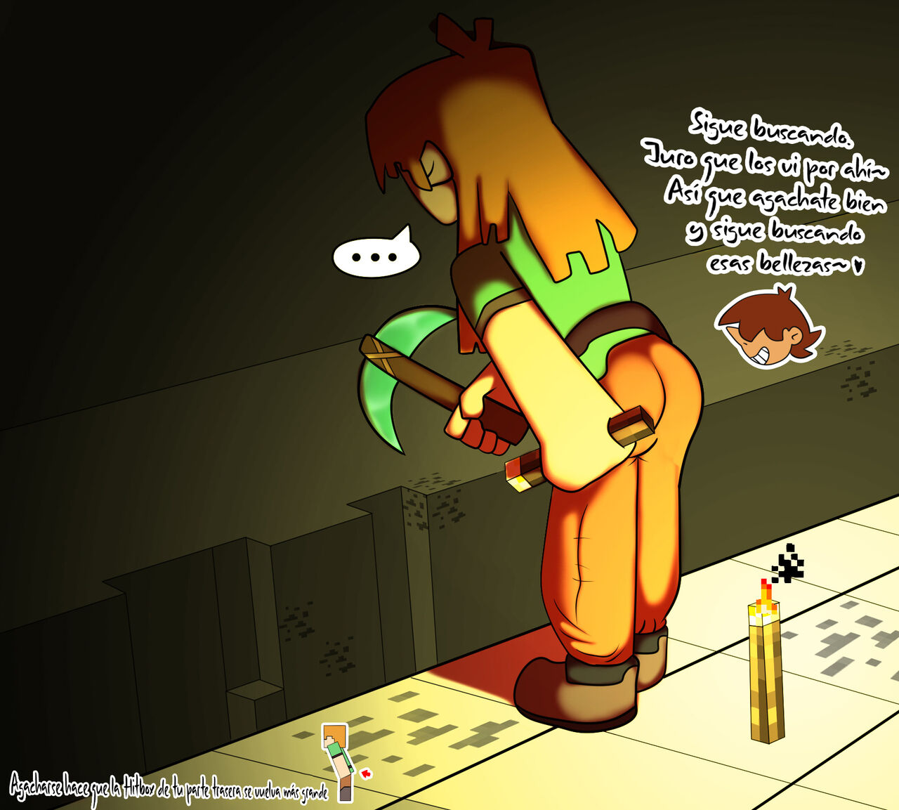 Explorando el Mundo de Minecraft con Alex y un Inesperado Visitante image number 2