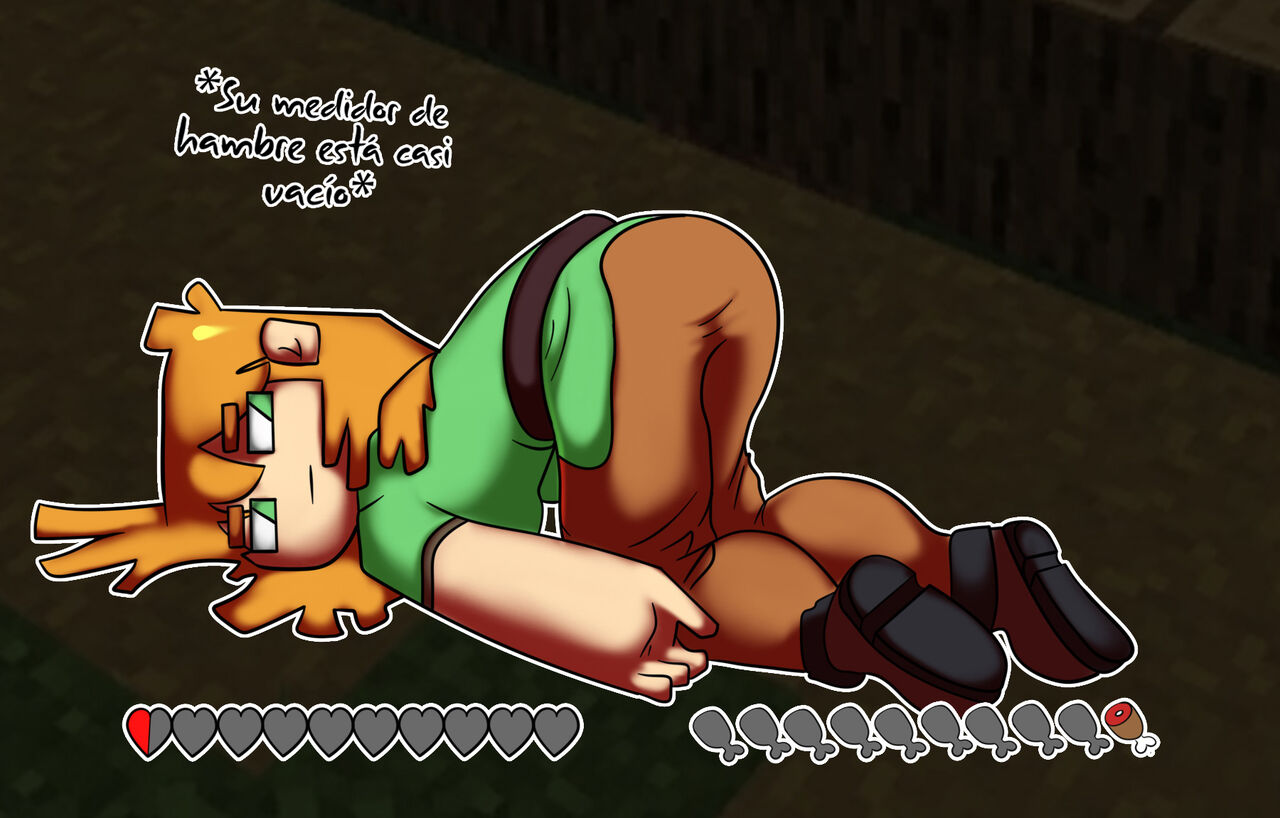 Explorando el Mundo de Minecraft con Alex y un Inesperado Visitante image number 4