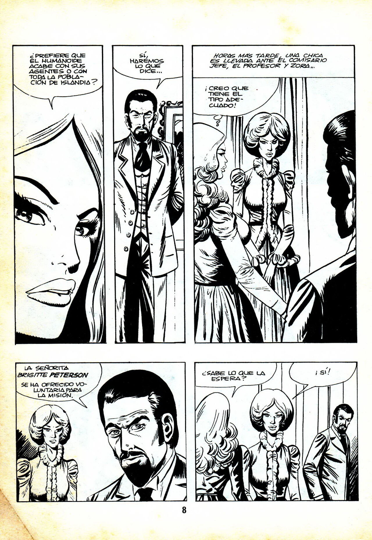 Zora la vampira n.8 - El humanoide & El hombre que mataba con el pensamiento image number 7