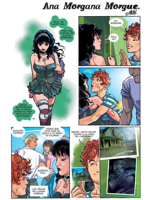 El Jueves - Pencomix - Ana Morgana 1-3 image number 1