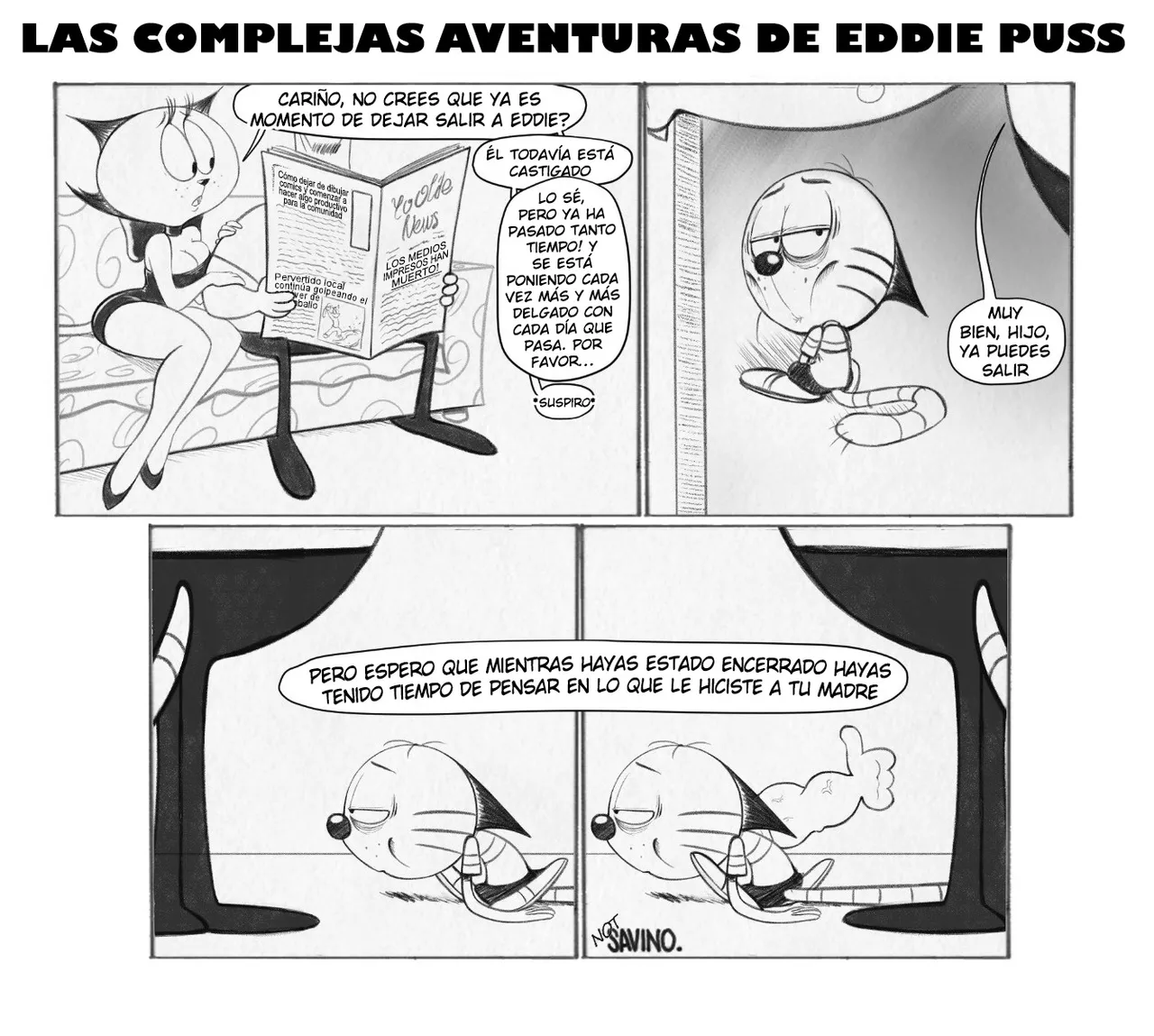 Las Complejas Aventuras de Eddie Puss image number 48