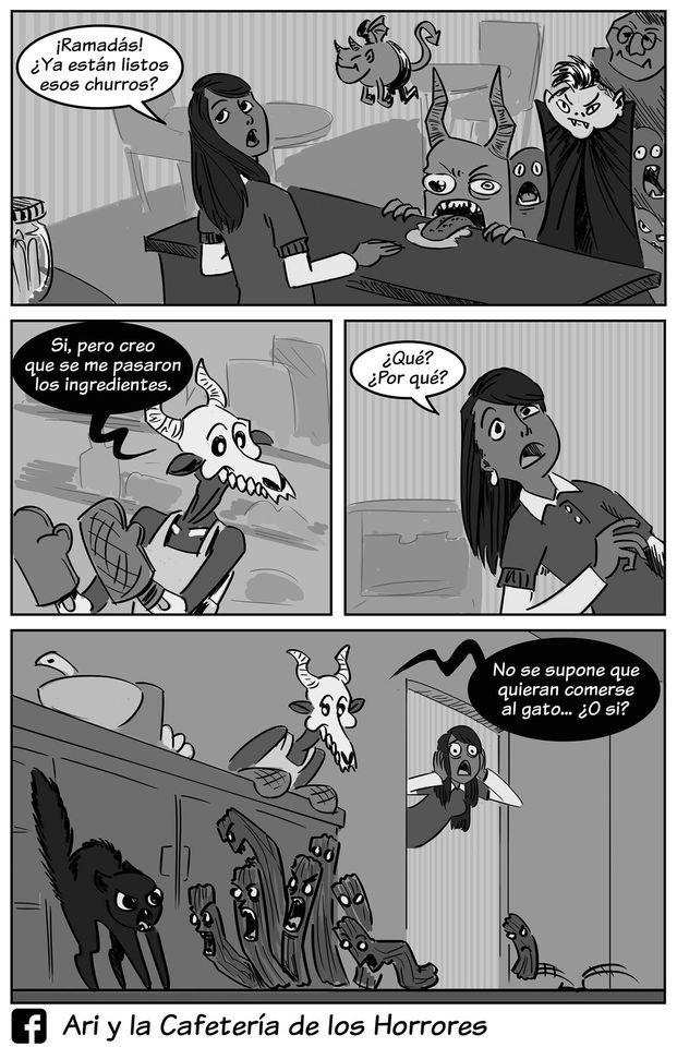 Comic Do::::Ari y la Cafeteria de los Horrores image number 29