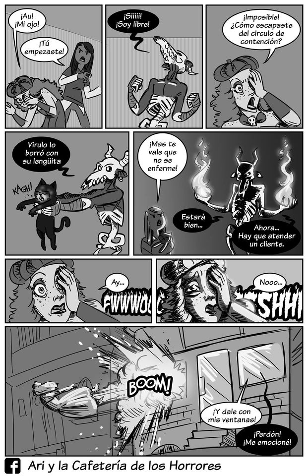 Comic Do::::Ari y la Cafeteria de los Horrores image number 35