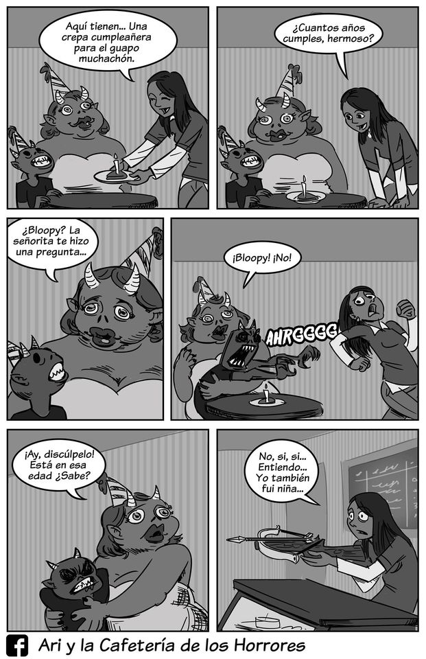 Comic Do::::Ari y la Cafeteria de los Horrores image number 37