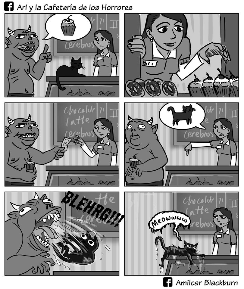 Comic Do::::Ari y la Cafeteria de los Horrores image number 3