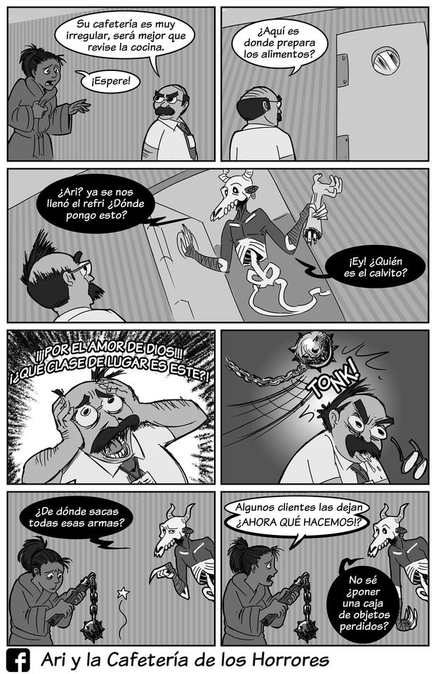 Comic Do::::Ari y la Cafeteria de los Horrores image number 44