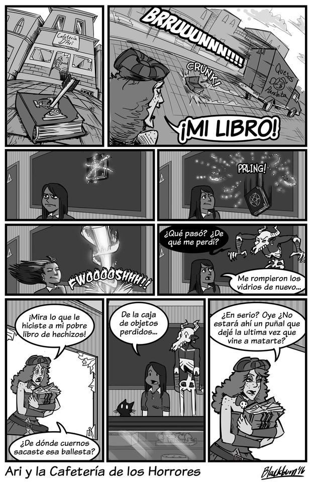 Comic Do::::Ari y la Cafeteria de los Horrores image number 55