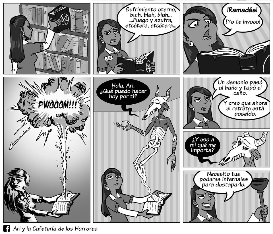 Comic Do::::Ari y la Cafeteria de los Horrores image number 5
