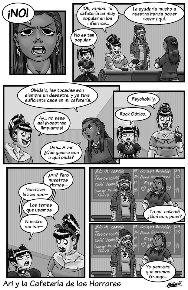 Comic Do::::Ari y la Cafeteria de los Horrores image number 62
