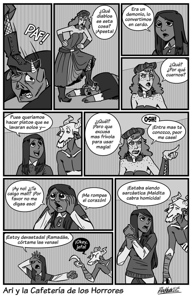 Comic Do::::Ari y la Cafeteria de los Horrores image number 64