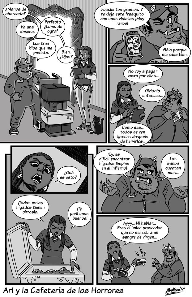 Comic Do::::Ari y la Cafeteria de los Horrores image number 66