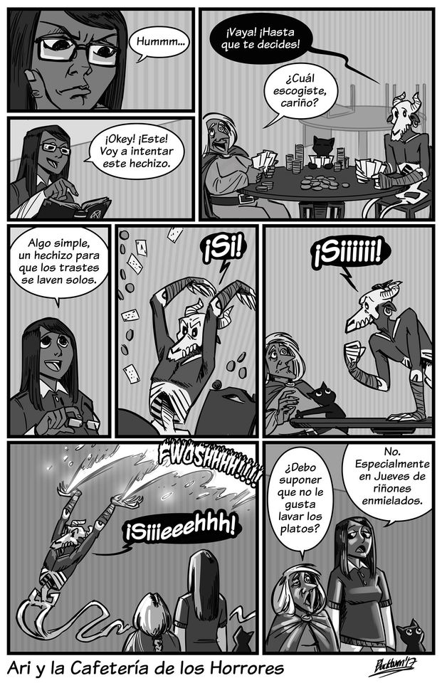 Comic Do::::Ari y la Cafeteria de los Horrores image number 67